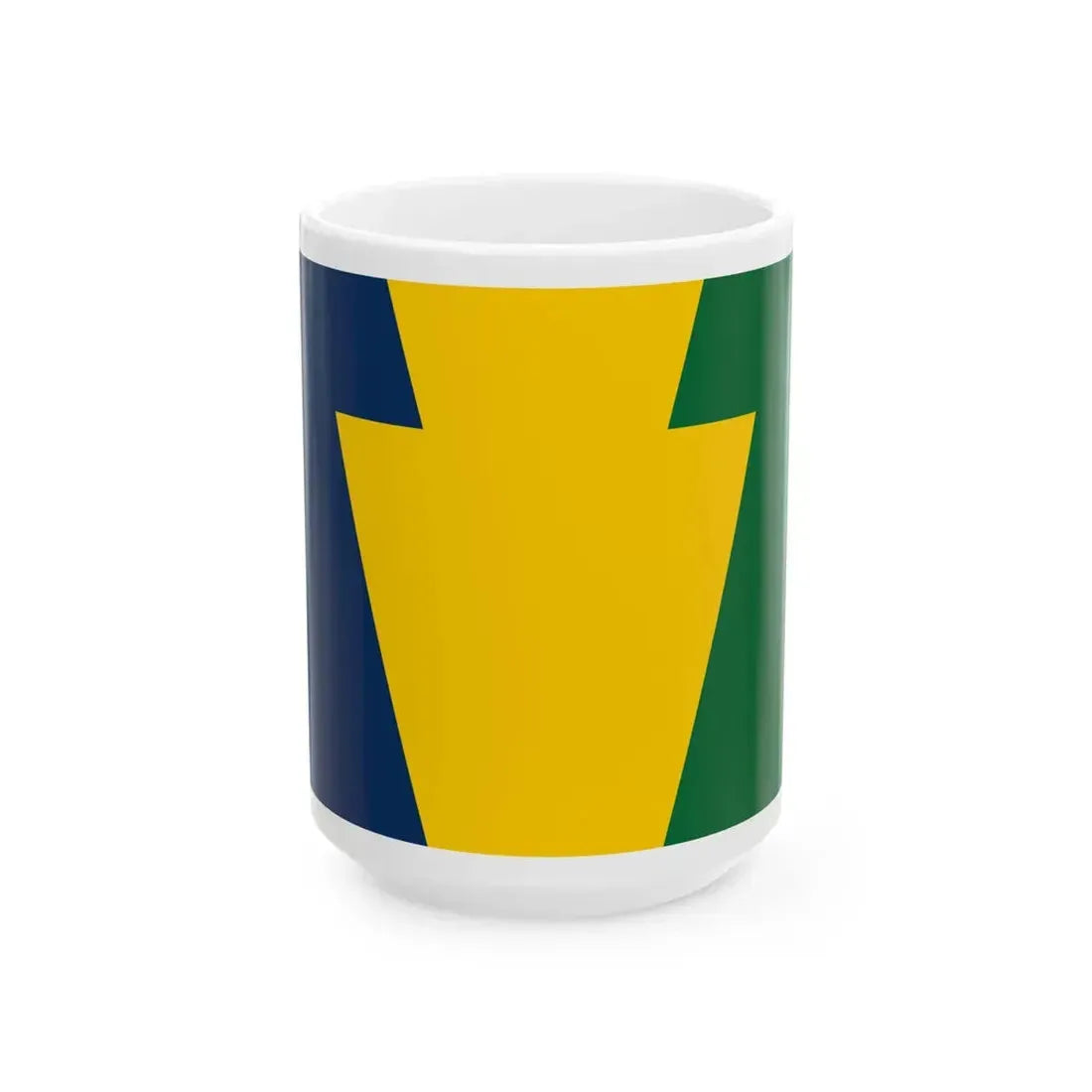 Keystone Flag (United States) White Coffee Mug 15oz - Go Mug Yourself