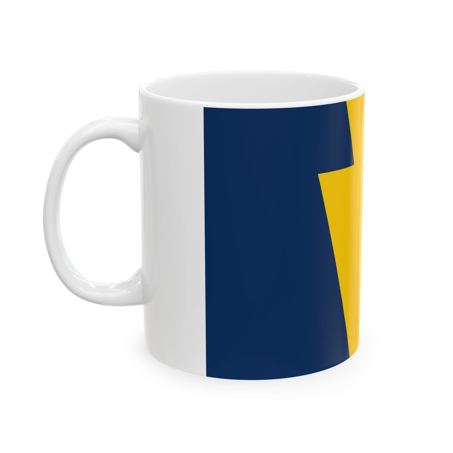 Keystone Flag (United States) White Coffee Mug-Go Mug Yourself
