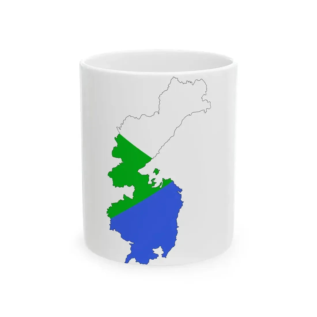 Khabar-kr-geo-stub (Russia) White Coffee Mug 11oz - Go Mug Yourself