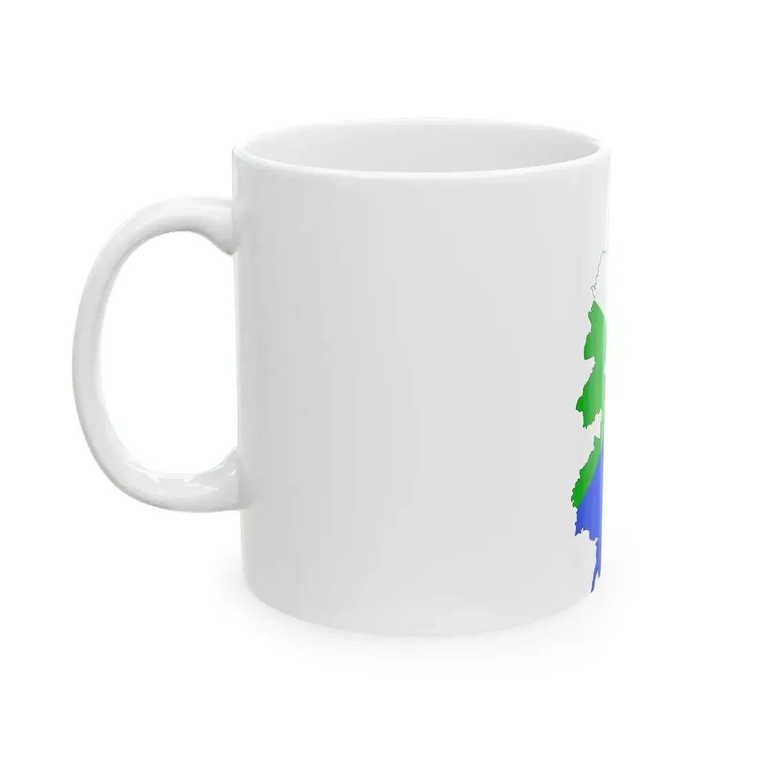 Khabar-kr-geo-stub (Russia) White Coffee Mug - Go Mug Yourself