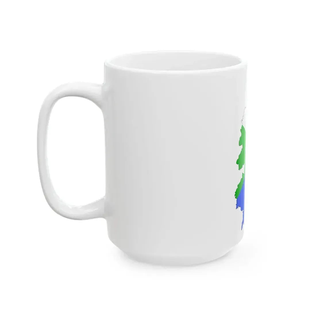 Khabar-kr-geo-stub (Russia) White Coffee Mug - Go Mug Yourself