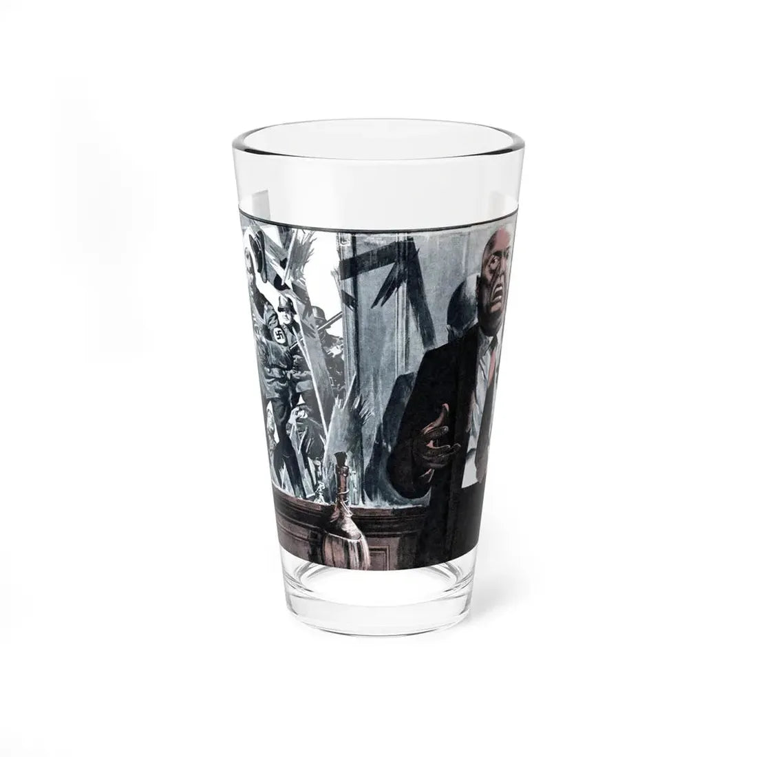 Kidnapper for Hitler, Climax magazine, May 1959 - Pint Glass 16oz 16oz - Go Mug Yourself
