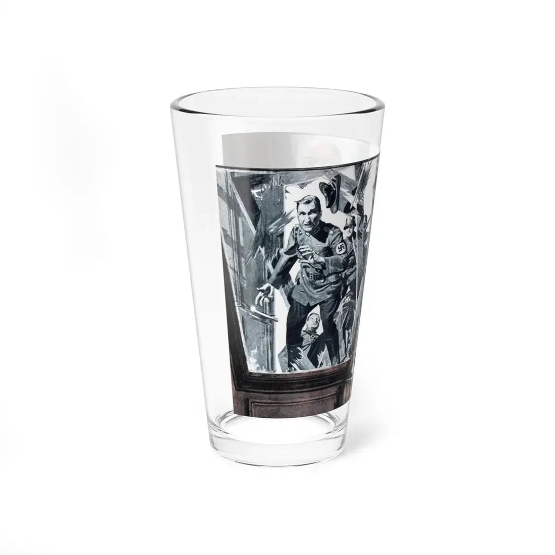 Kidnapper for Hitler, Climax magazine, May 1959 - Pint Glass 16oz - Go Mug Yourself