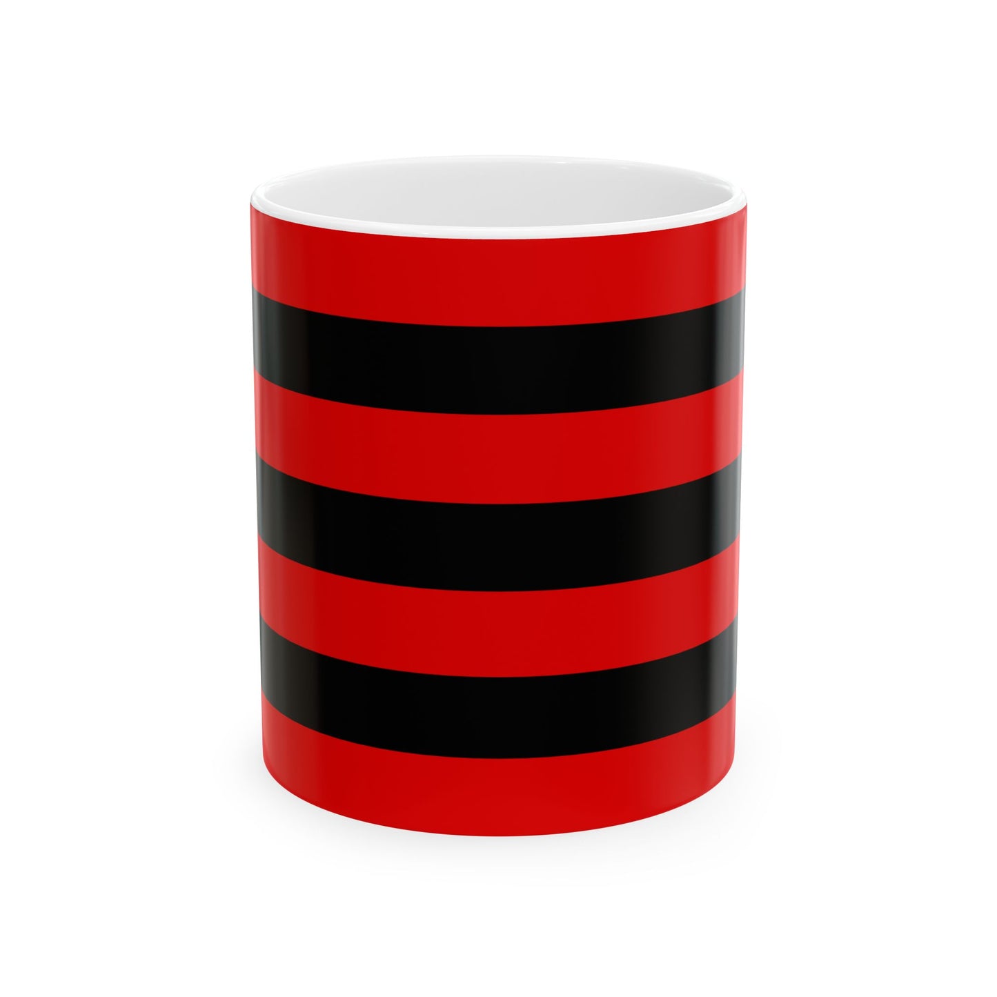 Kihelkonna valla lipp (Estonia) White Coffee Mug-11oz-Go Mug Yourself