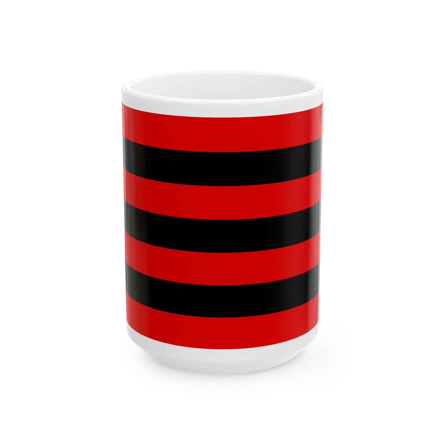 Kihelkonna valla lipp (Estonia) White Coffee Mug-15oz-Go Mug Yourself