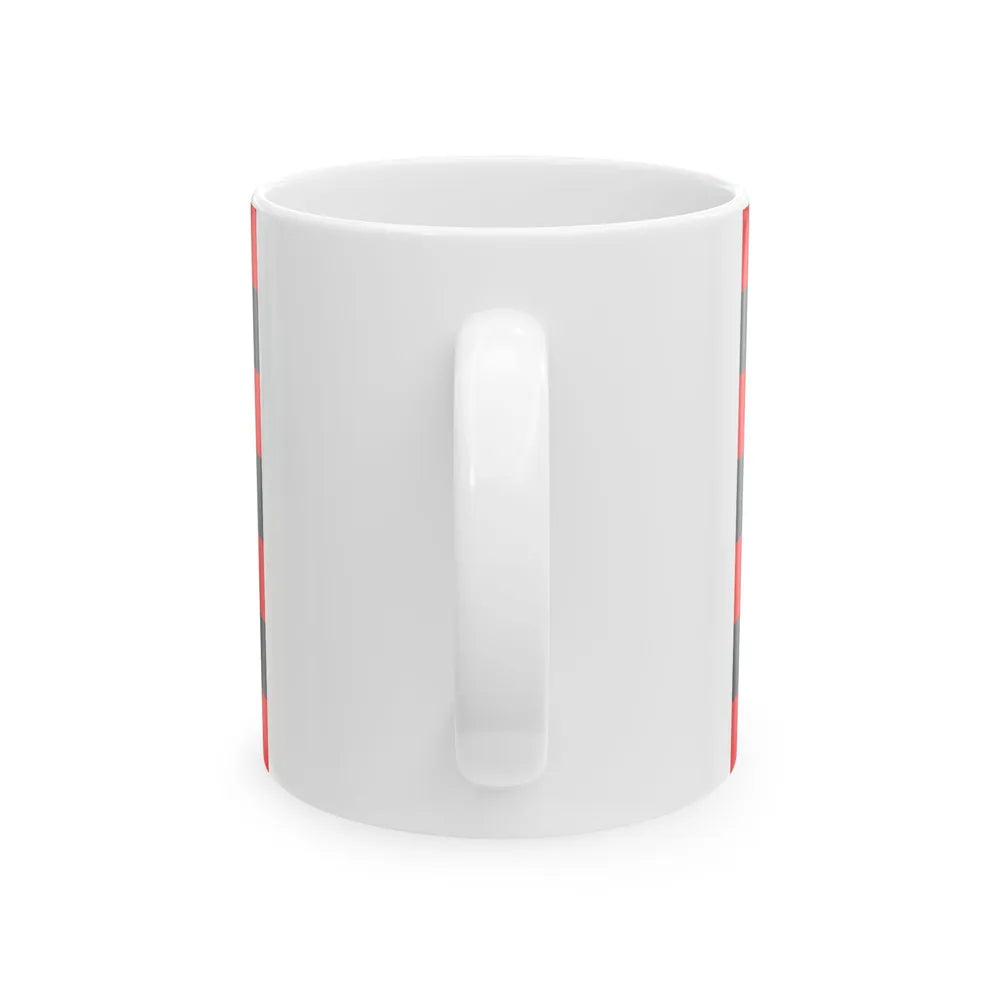 Kihelkonna valla lipp (Estonia) White Coffee Mug - Go Mug Yourself