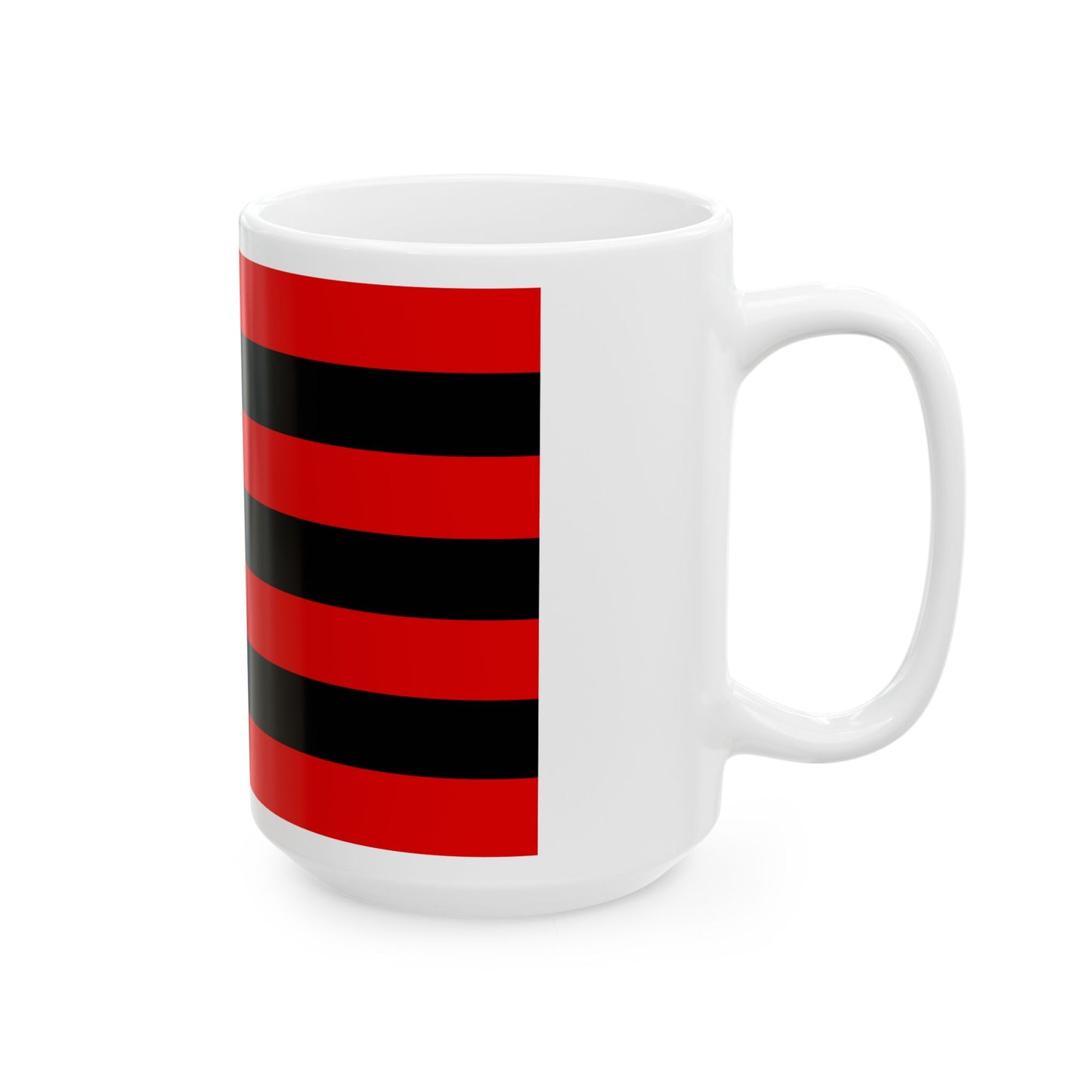 Kihelkonna valla lipp (Estonia) White Coffee Mug-Go Mug Yourself