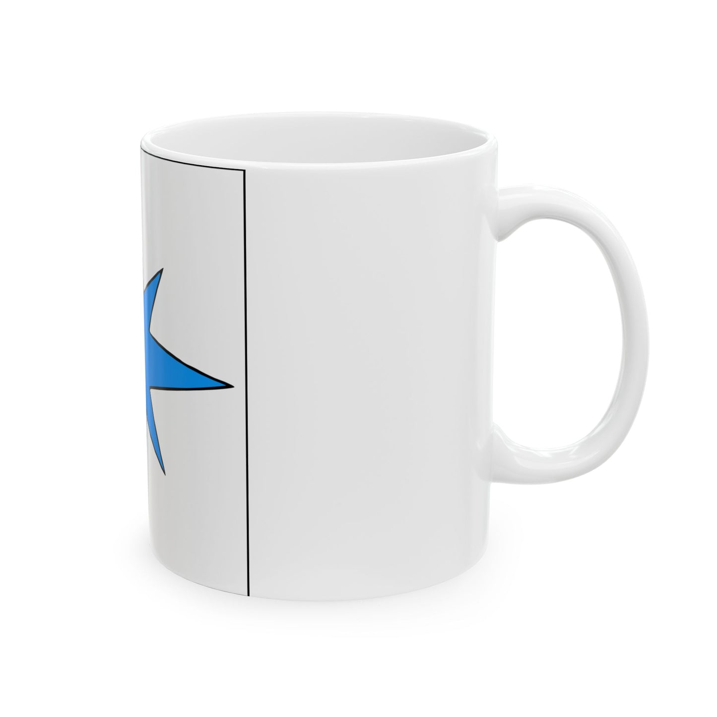 Kihnu lipp (Estonia) White Coffee Mug-Go Mug Yourself