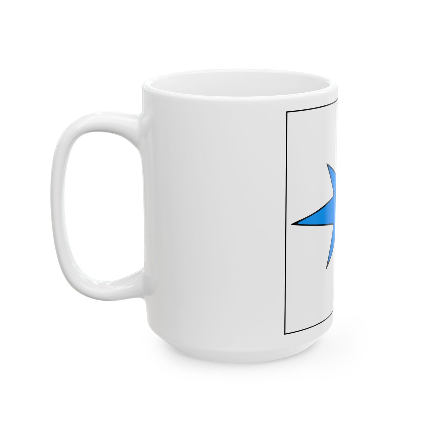 Kihnu lipp (Estonia) White Coffee Mug-Go Mug Yourself
