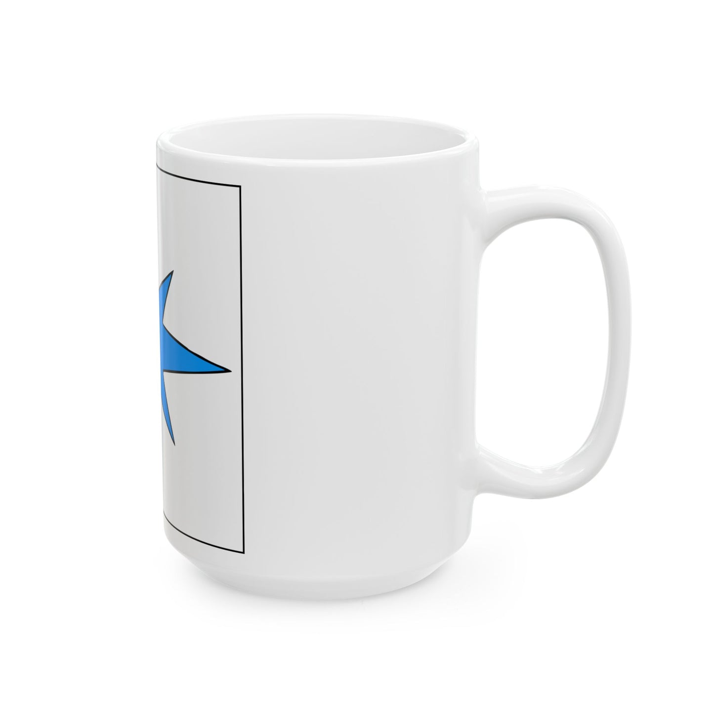 Kihnu lipp (Estonia) White Coffee Mug-Go Mug Yourself