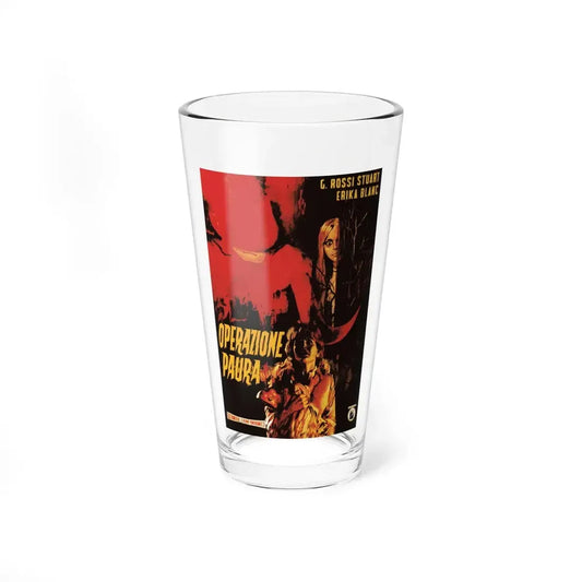 KILL BABY KILL (ITALIAN) 1966 Movie Poster - Pint Glass 16oz 16oz - Go Mug Yourself
