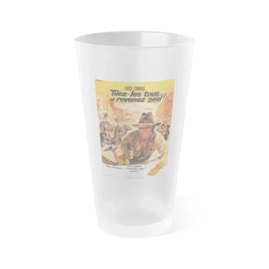 KILL THEM ALL AND COME BACK ALONE (2) 1968 Movie Poster - Frosted Pint Glass 16oz 16oz Frosted - Go Mug Yourself