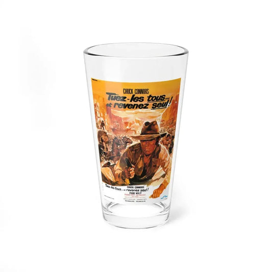 KILL THEM ALL AND COME BACK ALONE (2) 1968 Movie Poster - Pint Glass 16oz 16oz - Go Mug Yourself