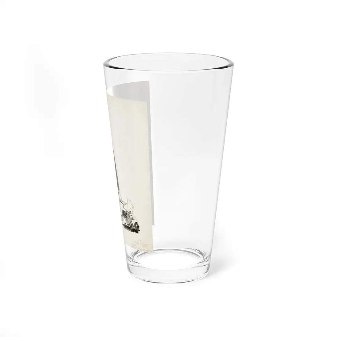 Killer Among Us, story illustration, 1958 - Pint Glass 16oz - Go Mug Yourself