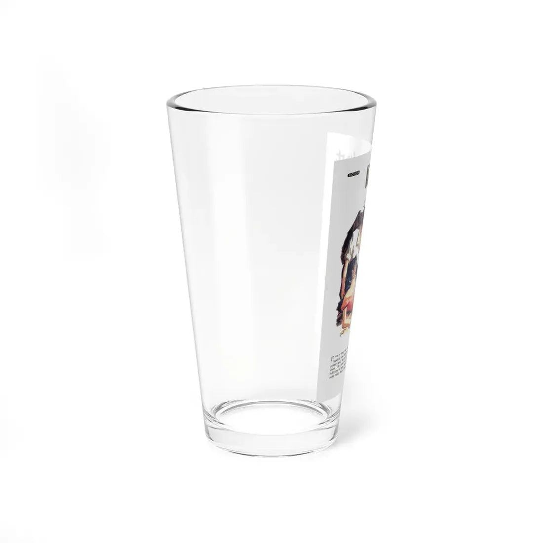 Killer die first, Man Junior, November 1949 - Pint Glass 16oz - Go Mug Yourself
