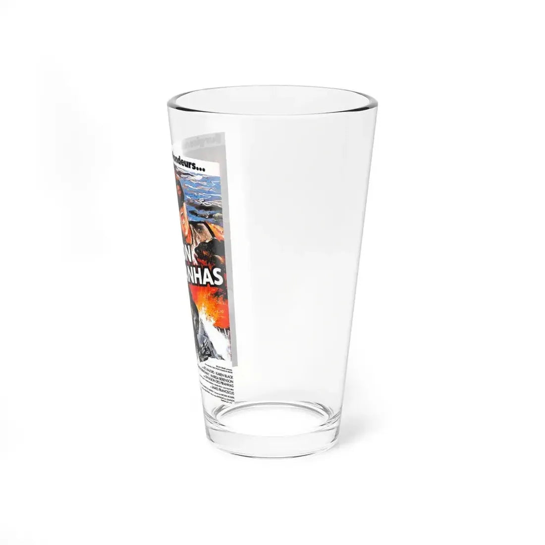 KILLER FISH (FRENCH) 1979 Movie Poster - Pint Glass 16oz - Go Mug Yourself