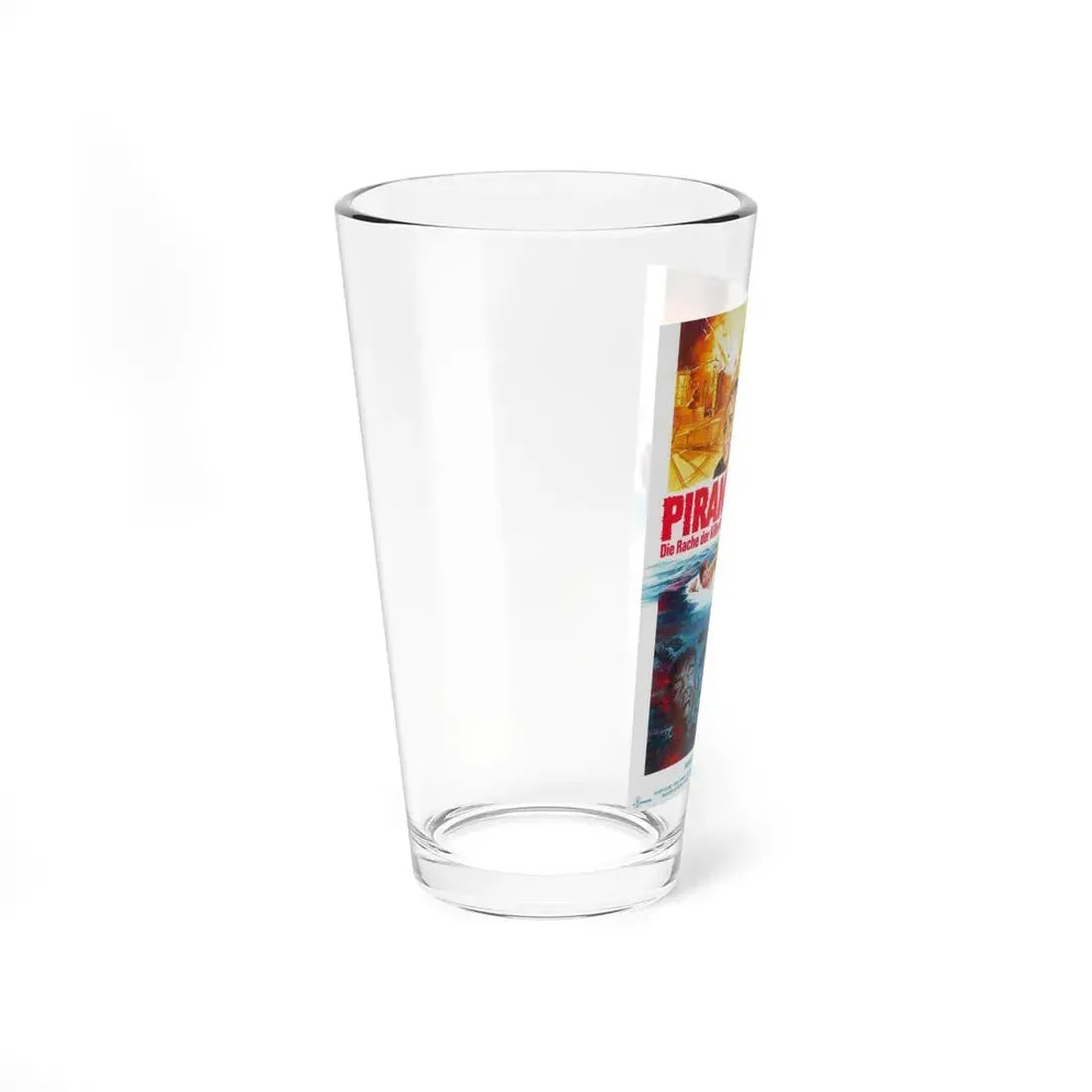 KILLER FISH (GERMAN) 1979 Movie Poster - Pint Glass 16oz - Go Mug Yourself