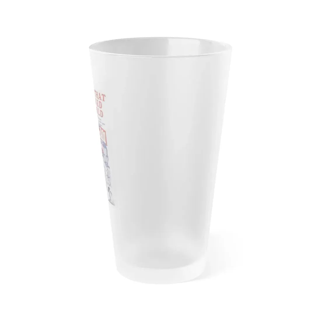 KILLERS ALL + THE DEVIL'S KILLER 1947 Movie Poster - Frosted Pint Glass 16oz - Go Mug Yourself