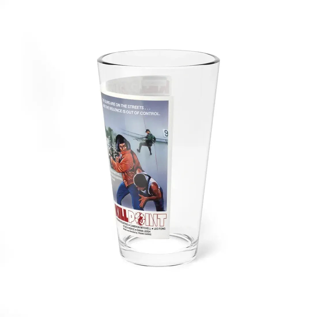KILLPOINT (VHS COVER) Pint Glass 16oz - Go Mug Yourself