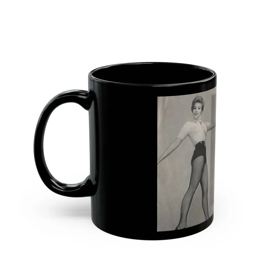Kim Novak #140 - Scanned Mag. 66 Photos (Vintage Female Icon) Black Coffee Mug - Go Mug Yourself