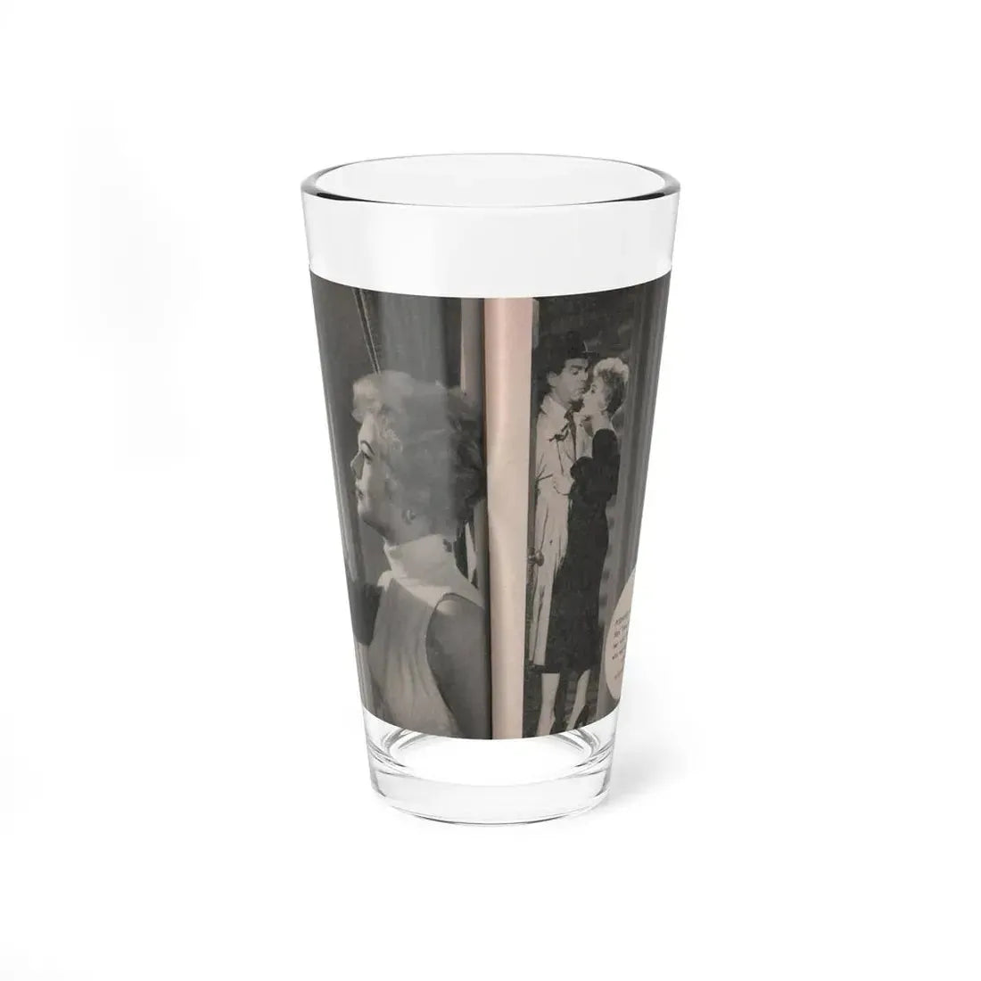 Kim Novak #167 - Scanned Mag. 66 Photos (Vintage Female Icon) Pint Glass 16oz 16oz - Go Mug Yourself