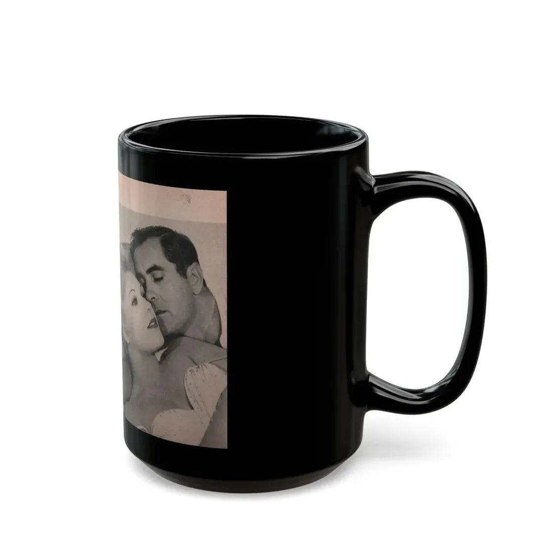Kim Novak #168 - Scanned Mag. 66 Photos (Vintage Female Icon) Black Coffee Mug - Go Mug Yourself