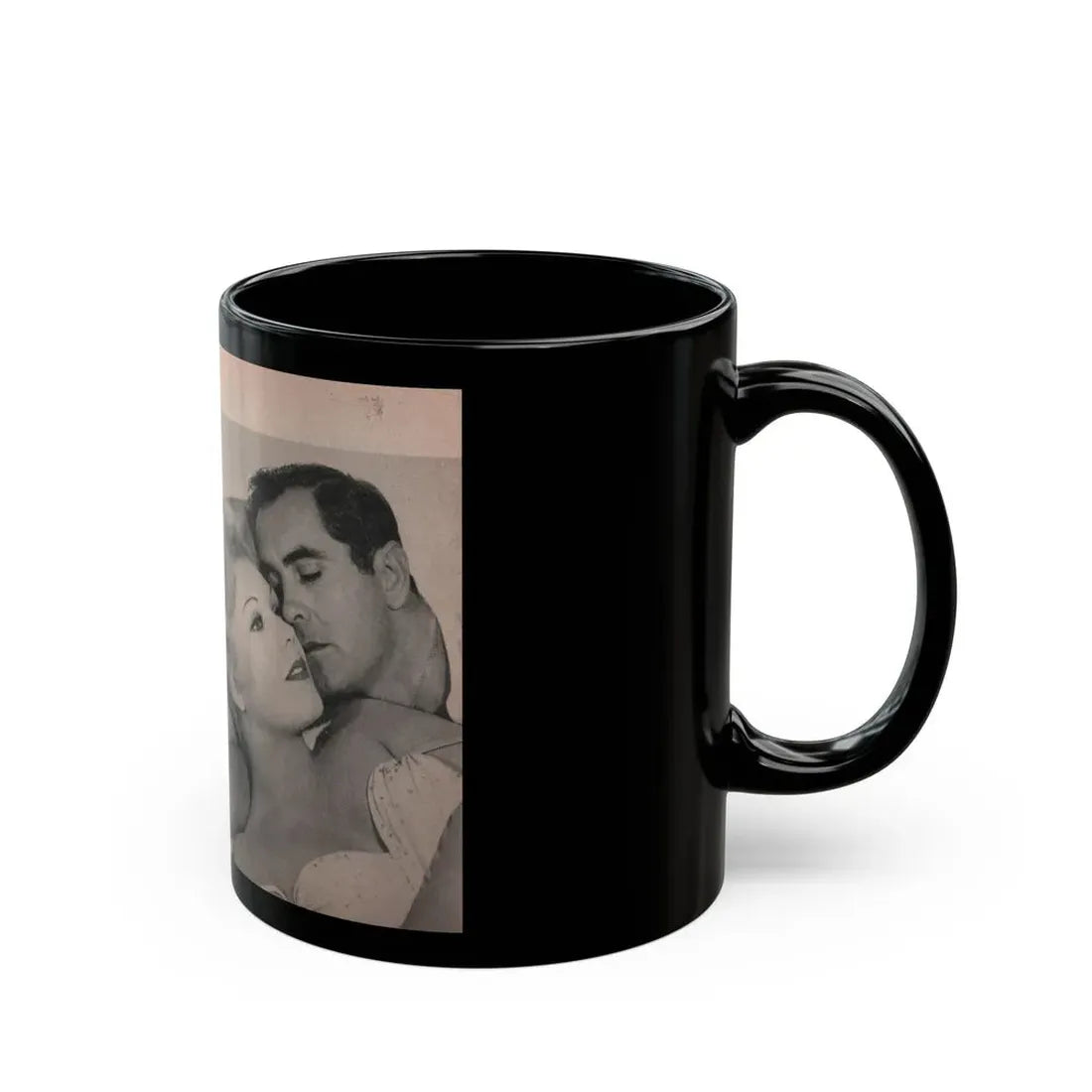 Kim Novak #168 - Scanned Mag. 66 Photos (Vintage Female Icon) Black Coffee Mug - Go Mug Yourself