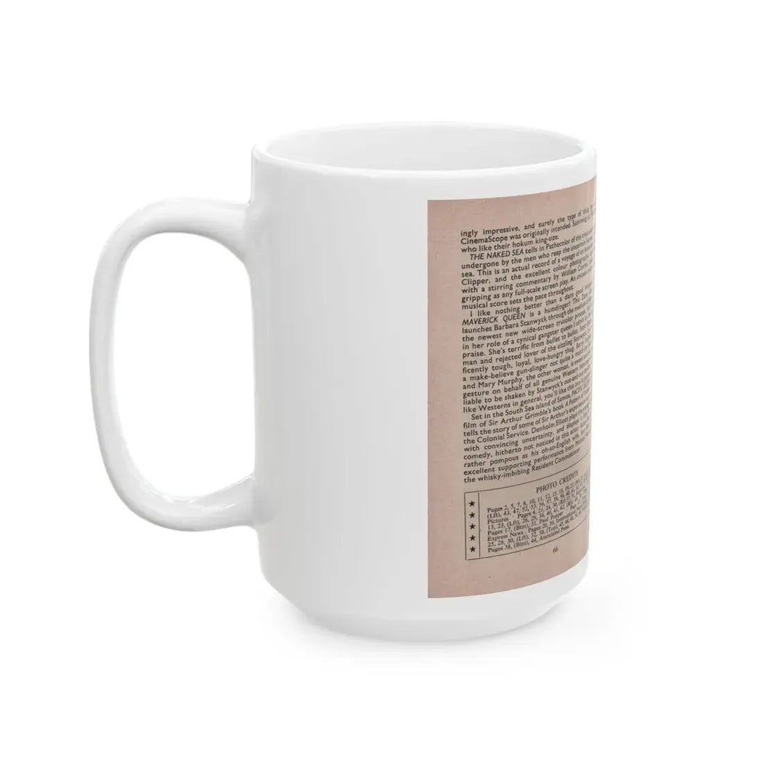 Kim Novak #169 - Scanned Mag. 66 Photos (Vintage Female Icon) White Coffee Mug - Go Mug Yourself
