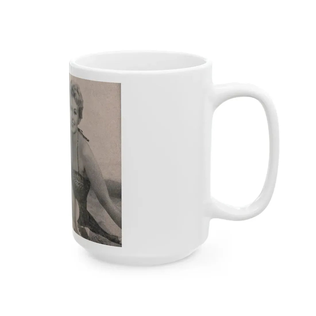 Kim Novak #175 - Scanned Mag. 66 Photos (Vintage Female Icon) White Coffee Mug - Go Mug Yourself