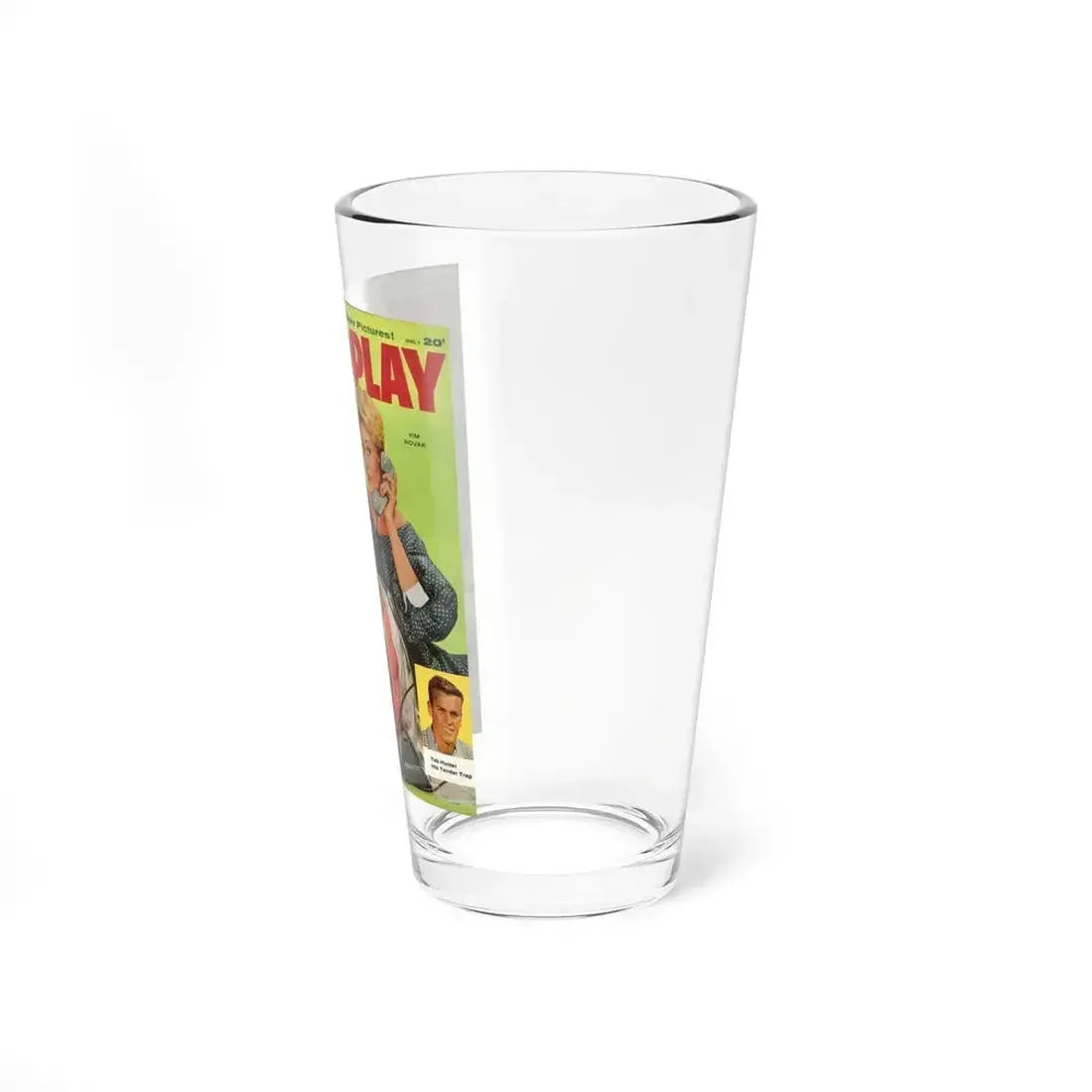 Kim Novak #188 - Mag. Cover (Vintage Female Icon) Pint Glass 16oz - Go Mug Yourself
