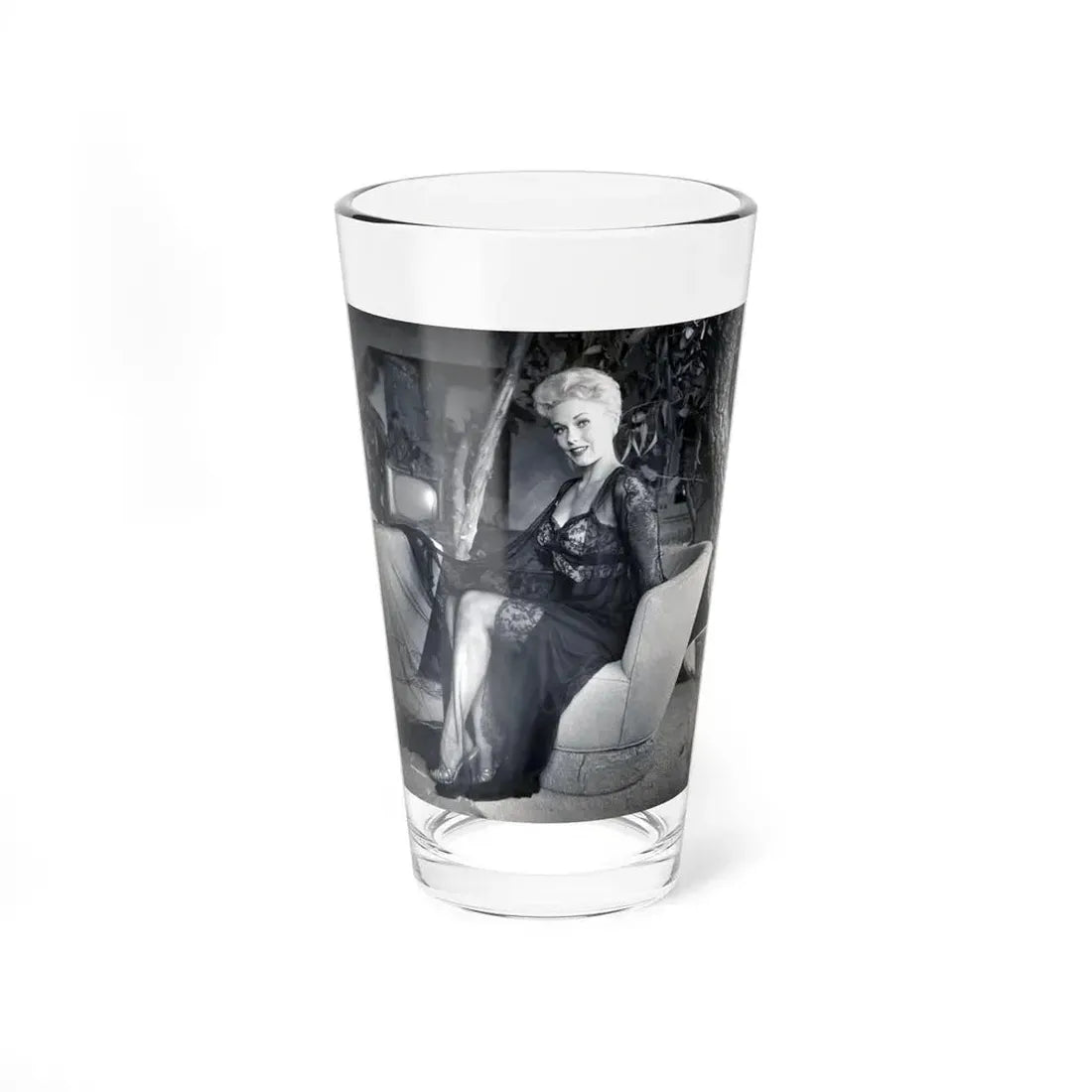 Kim Novak #198 (Vintage Female Icon) Pint Glass 16oz 16oz - Go Mug Yourself