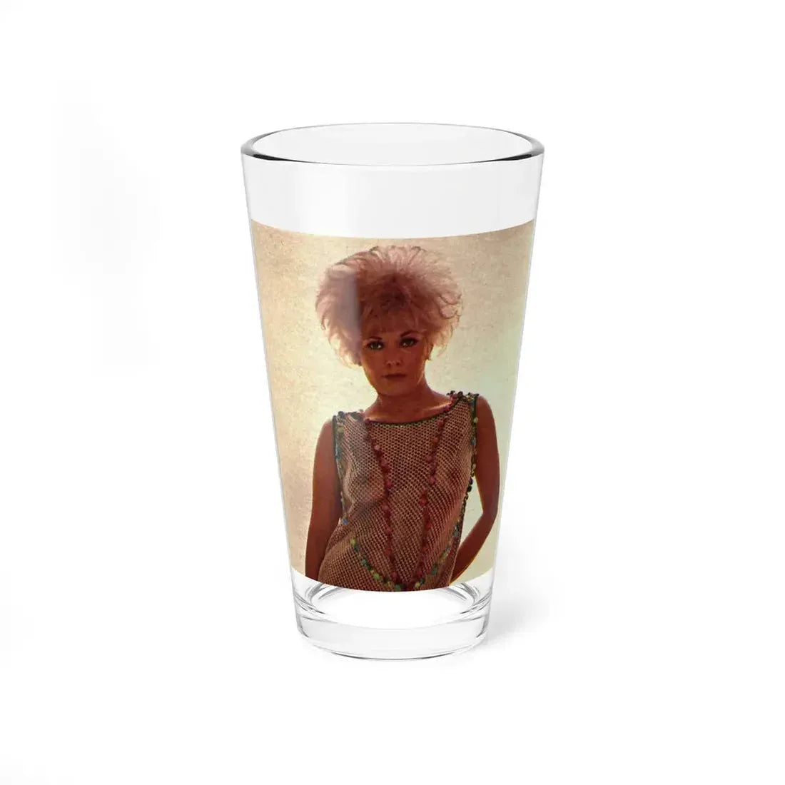 Kim Novak #210 - See through top (Vintage Female Icon) Pint Glass 16oz 16oz - Go Mug Yourself