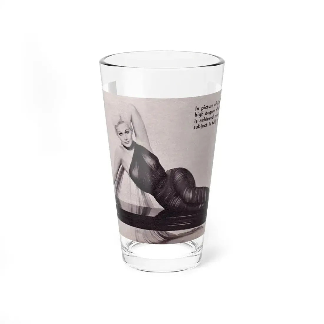 Kim Novak #216 (Vintage Female Icon) Pint Glass 16oz 16oz - Go Mug Yourself