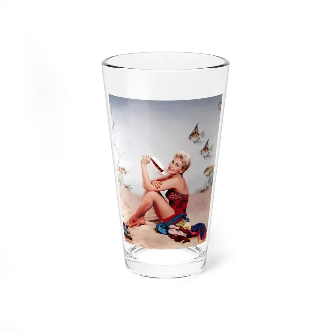 Kim Novak #243 (Vintage Female Icon) Pint Glass 16oz 16oz - Go Mug Yourself