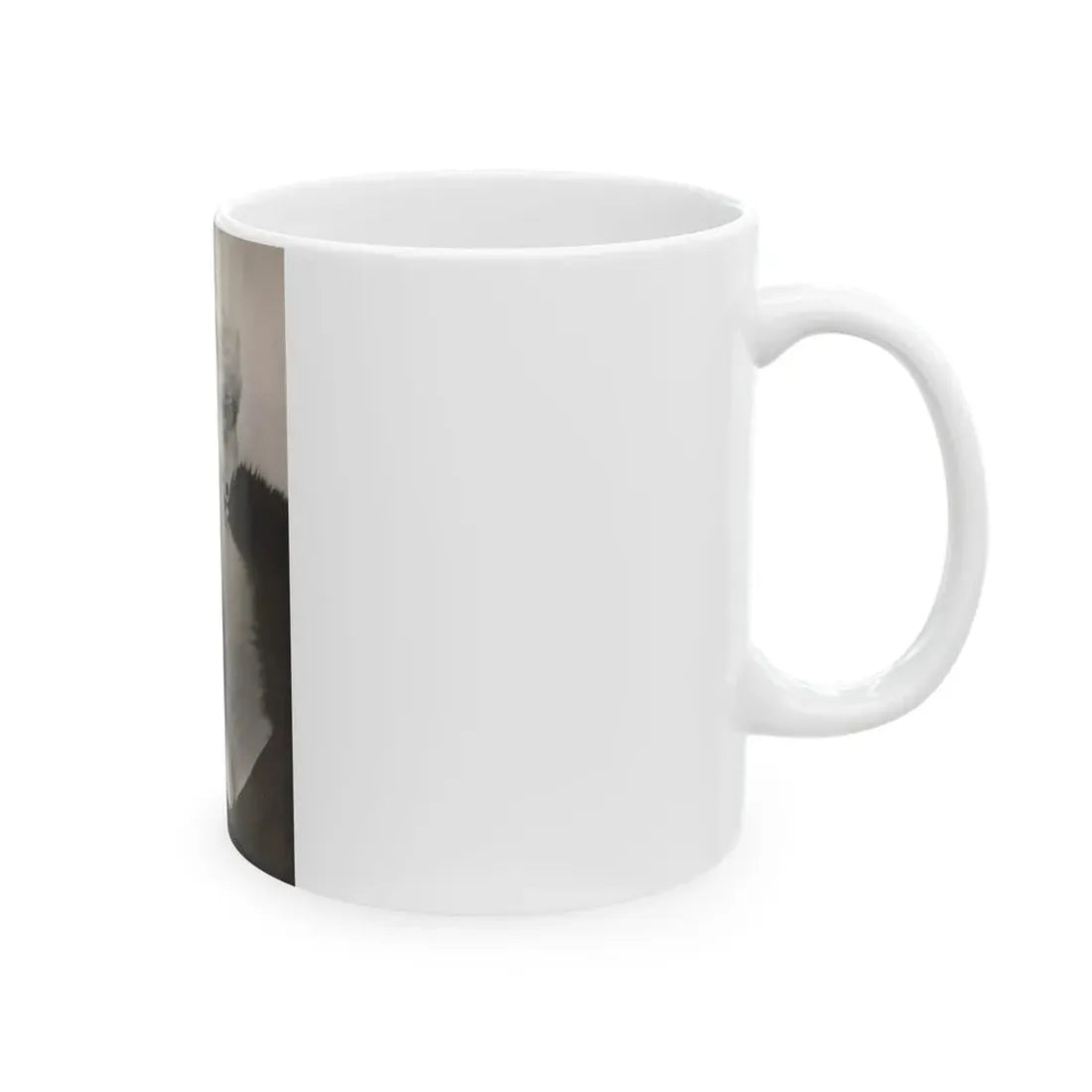 Kim Novak #249 - Tempo Mag. 2-21-56 - 1 B&W Photo (Vintage Female Icon) White Coffee Mug - Go Mug Yourself