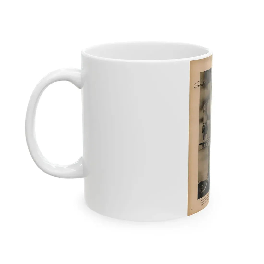 Kim Novak #341 1 (Vintage Female Icon) White Coffee Mug - Go Mug Yourself