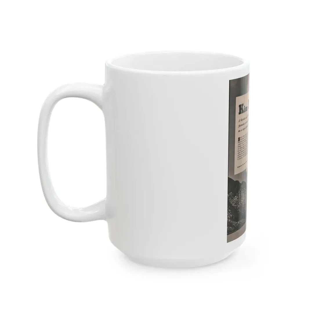 Kim Novak #384 - Fabulous Females Mag. Issue #1 '55 - 1 B&W Photo (Vintage Female Icon) White Coffee Mug - Go Mug Yourself