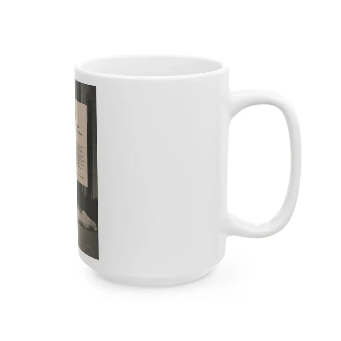 Kim Novak #384 - Fabulous Females Mag. Issue #1 '55 - 1 B&W Photo (Vintage Female Icon) White Coffee Mug - Go Mug Yourself