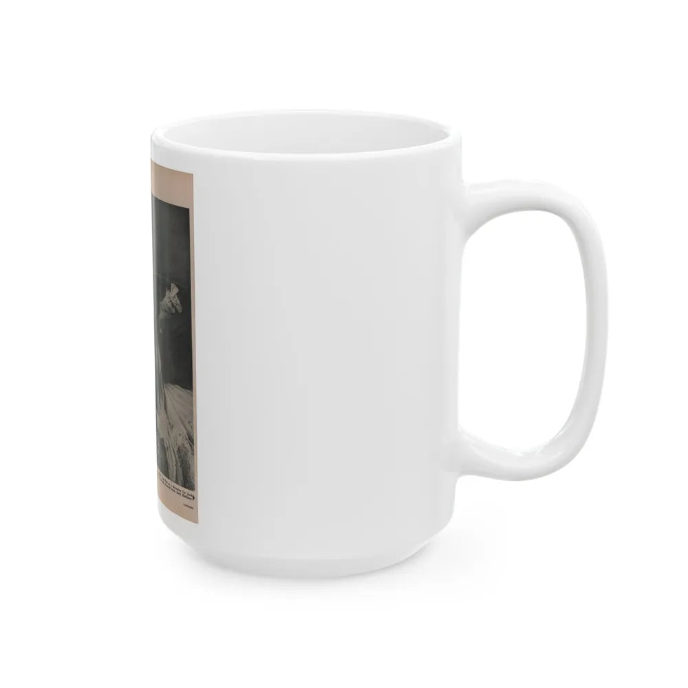Kim Novak #385 - Fabulous Females Mag. Issue #1 '55 - 1 B&W Photo (Vintage Female Icon) White Coffee Mug-Go Mug Yourself
