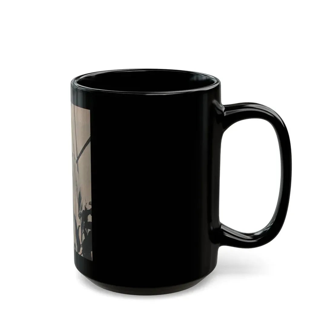 Kim Novak #386 - Fabulous Females Mag. Issue #1 '55 - 1 B&W Photo (Vintage Female Icon) Black Coffee Mug - Go Mug Yourself