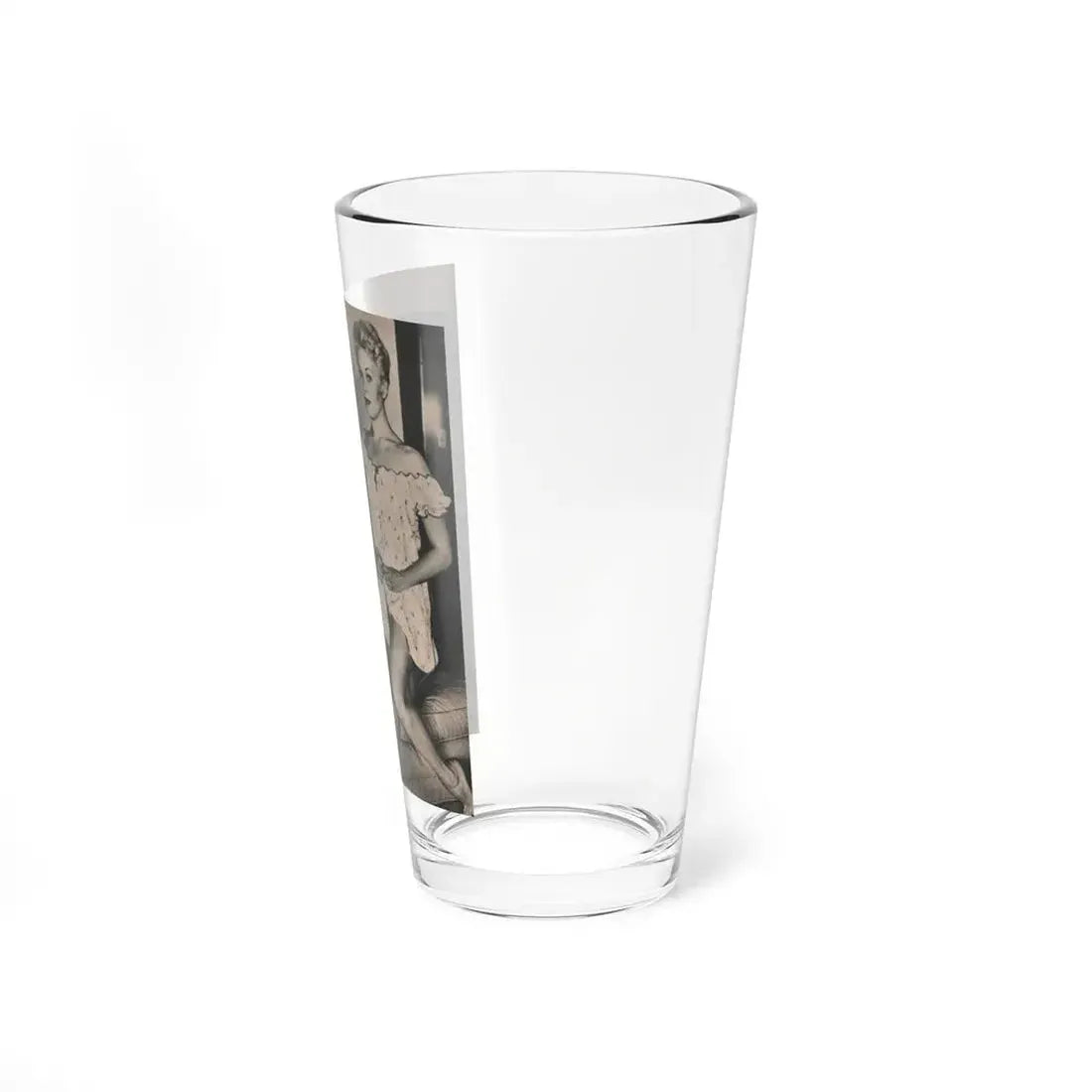 Kim Novak #388 - Fabulous Females Mag. Issue #1 '55 - 1 B&W Photo (Vintage Female Icon) Pint Glass 16oz - Go Mug Yourself