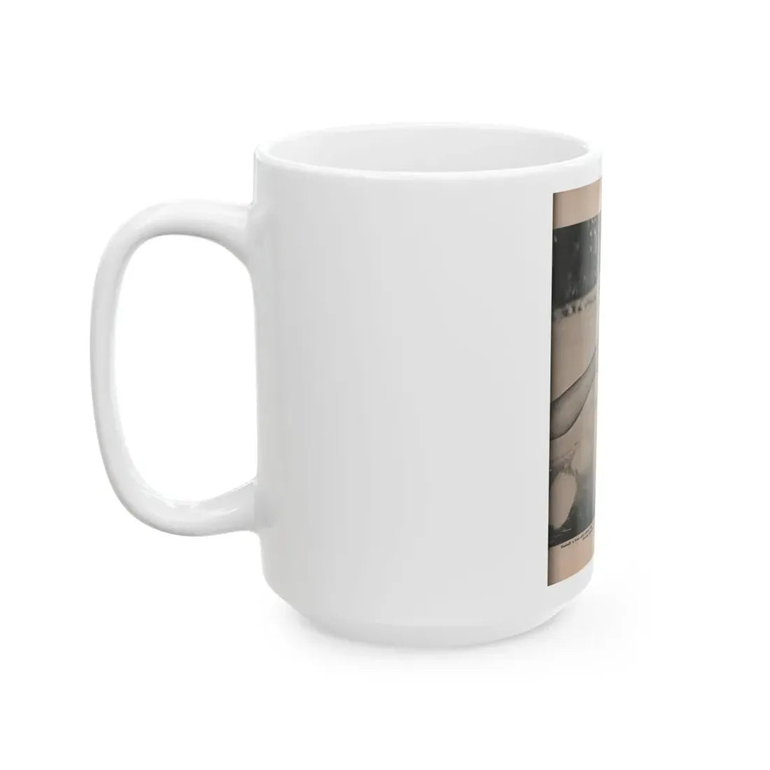 Kim Novak #388 - Fabulous Females Mag. Issue #1 '55 - 1 B&W Photo (Vintage Female Icon) White Coffee Mug - Go Mug Yourself