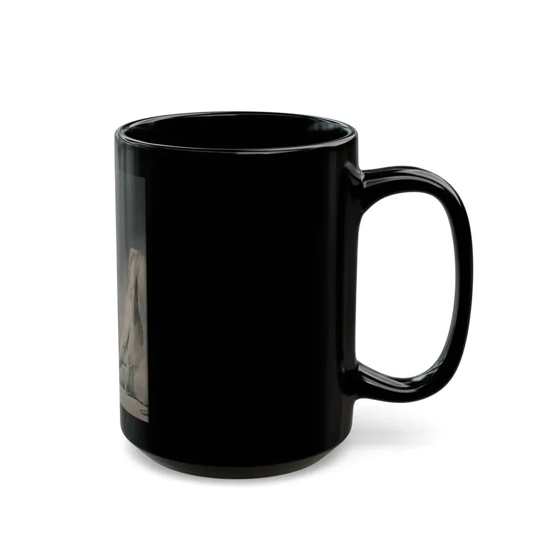 Kim Novak #389 - Fabulous Females Mag. Issue #1 '55 - 1 B&W Photo (Vintage Female Icon) Black Coffee Mug - Go Mug Yourself