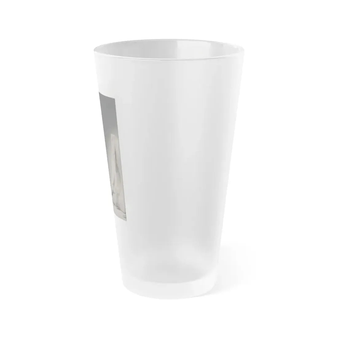Kim Novak #389 - Fabulous Females Mag. Issue #1 '55 - 1 B&W Photo (Vintage Female Icon) Frosted Pint Glass 16oz - Go Mug Yourself