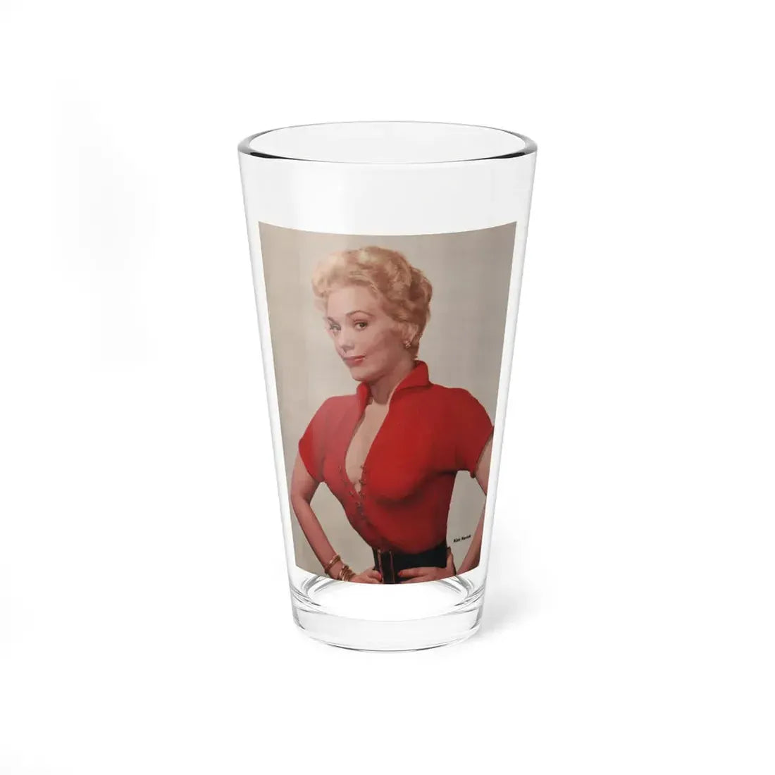 Kim Novak #393 - Photoplay Pin-Ups Magazine Issue #5 (Vintage Female Icon) Pint Glass 16oz 16oz - Go Mug Yourself
