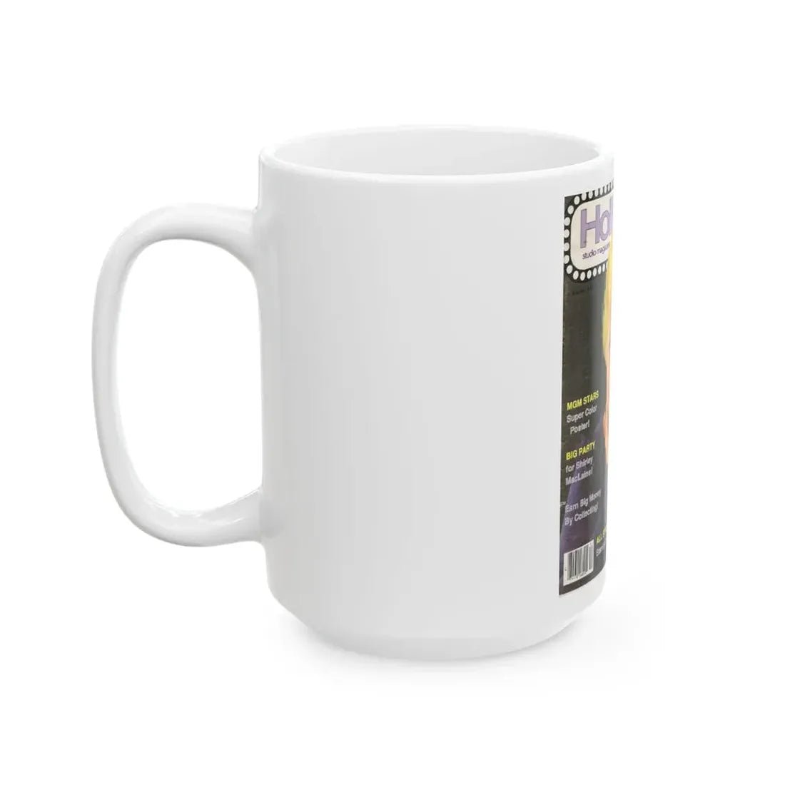 Kim Novak #70 - Mag. Cover (Vintage Female Icon) White Coffee Mug - Go Mug Yourself