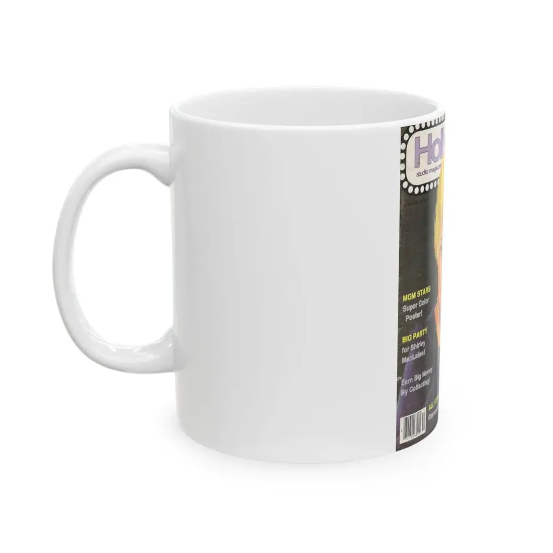 Kim Novak #70 - Mag. Cover (Vintage Female Icon) White Coffee Mug - Go Mug Yourself