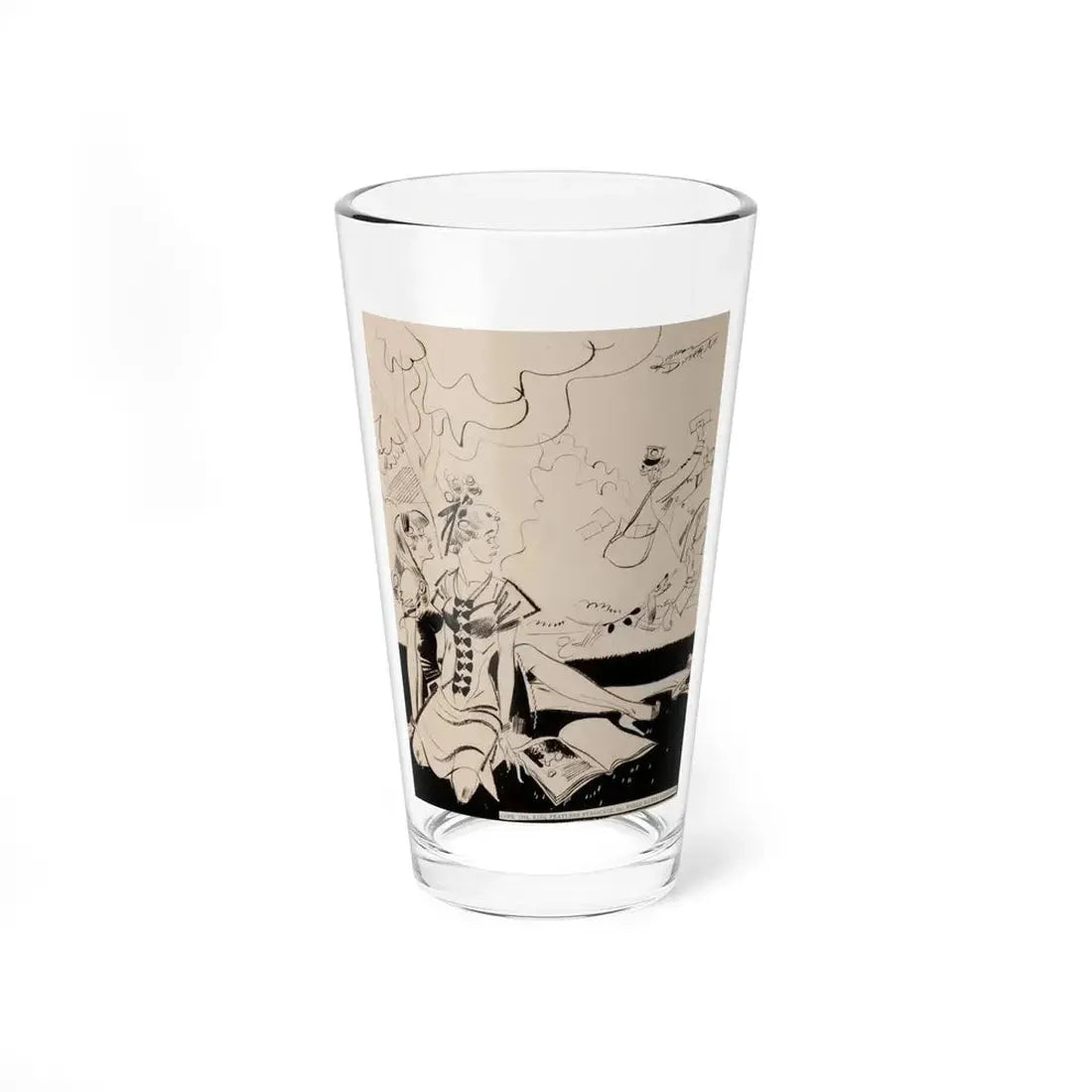 King Features Syndicate illustration (12) - Pint Glass 16oz 16oz - Go Mug Yourself