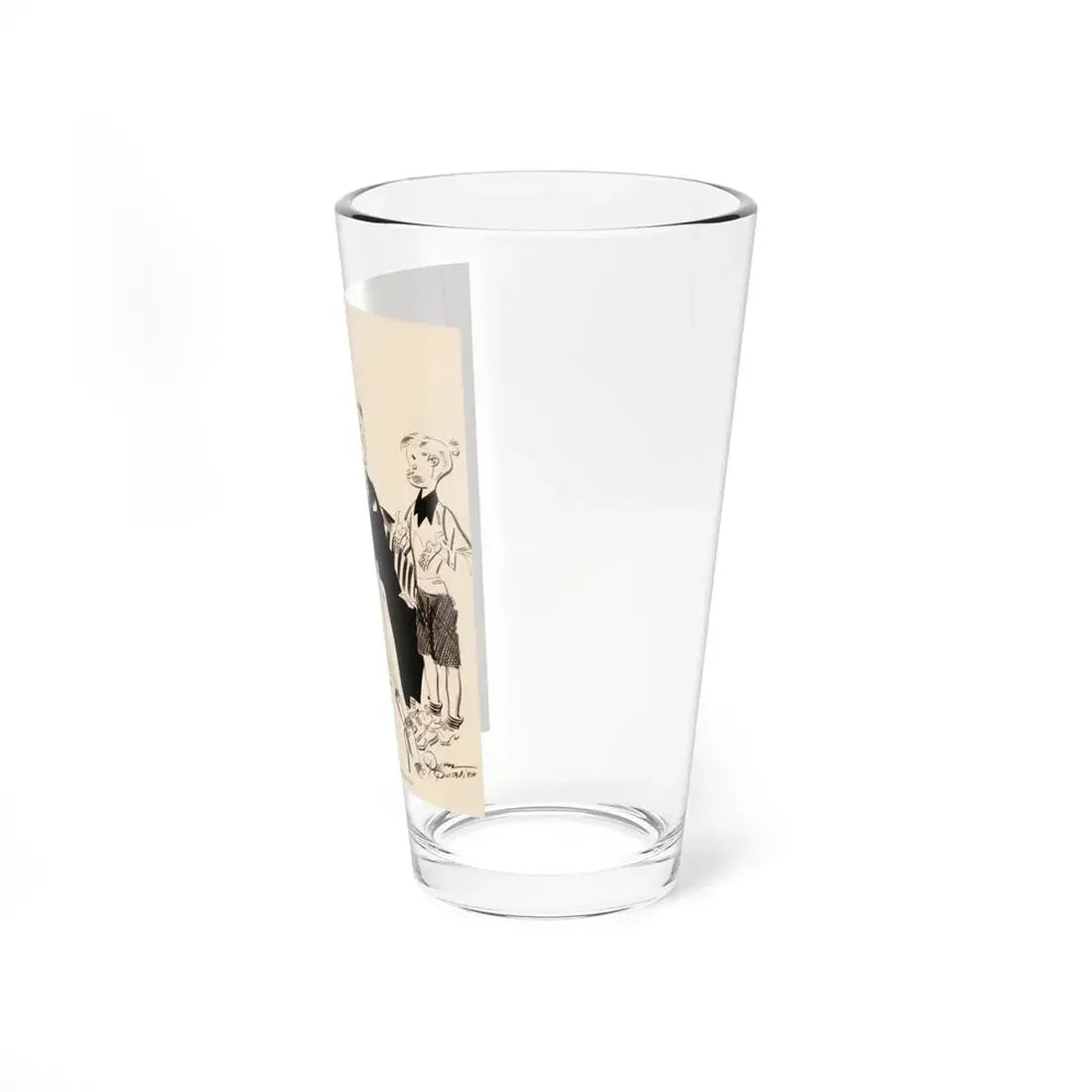 King Features Syndicate illustration (3) - Pint Glass 16oz - Go Mug Yourself