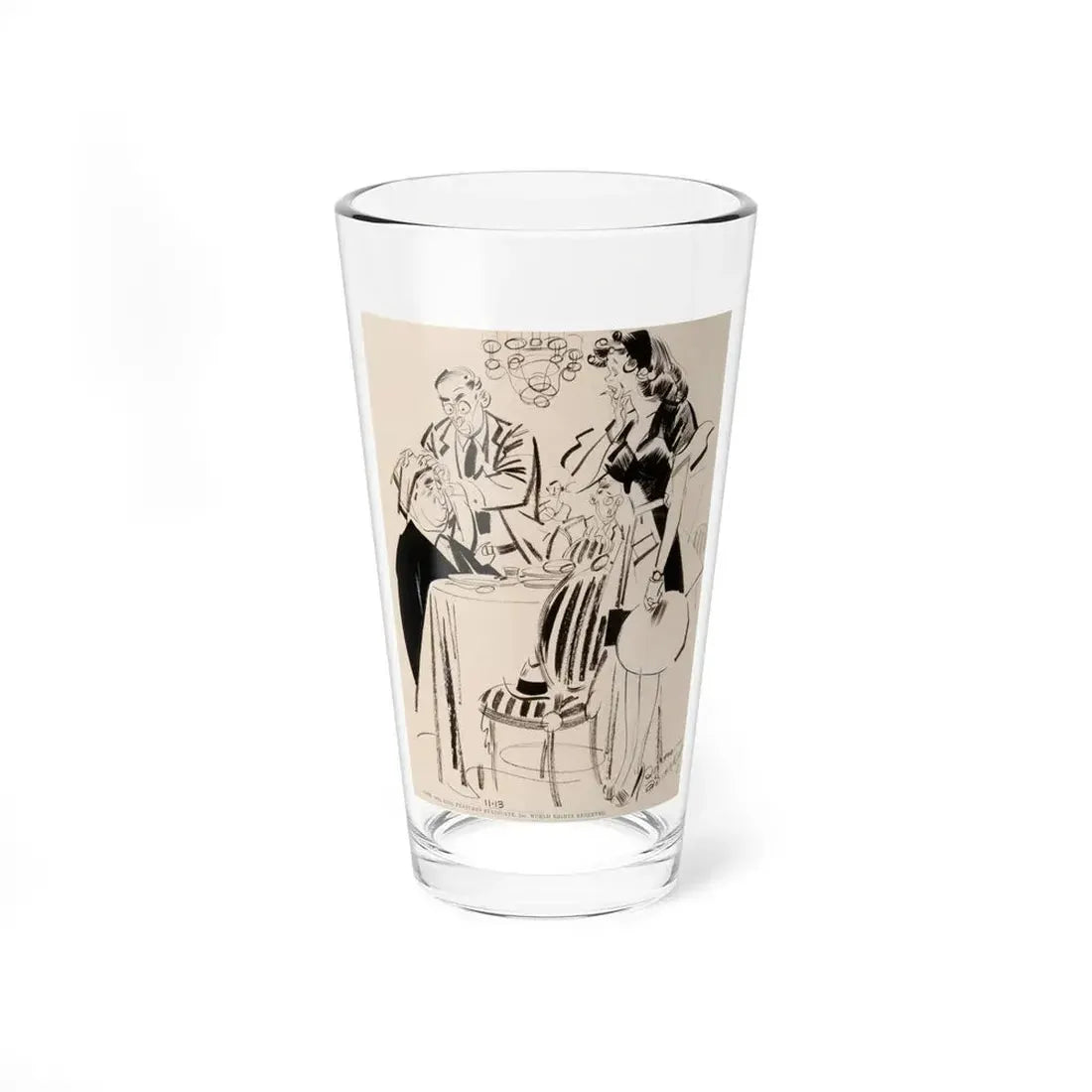 King Features Syndicate illustration (8) - Pint Glass 16oz 16oz - Go Mug Yourself
